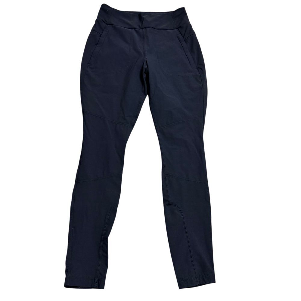 Athleta Women's Size 6 Black Highline Hybrid Ankle Pants w Pockets